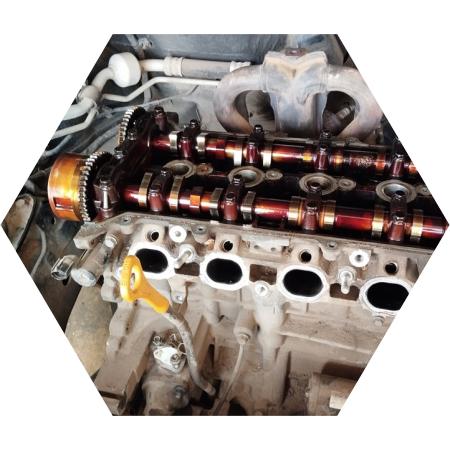 Разборка двигателя Киа для замены прокладки ГБЦ