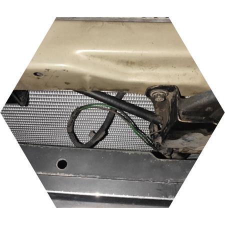 Установлен новый радиатор кондиционера Киа